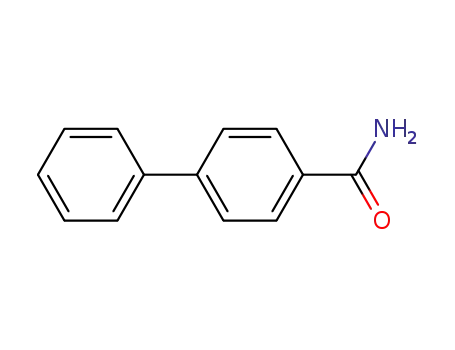 Molecular Structure of 3815-20-1 (4-BIPHENYLCARBOXAMIDE)