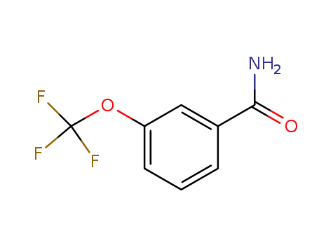 Molecular Structure of 658-91-3 (3-(TRIFLUOROMETHOXY)BENZAMIDE)
