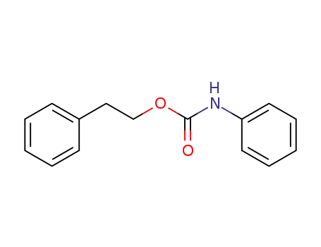 Molecular Structure of 4973-39-1 (2-phenylethyl phenylcarbamate)