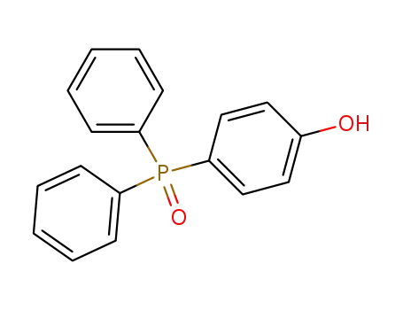 Molecular Structure of 793-43-1 (Phenol, 4-(diphenylphosphinyl)-)
