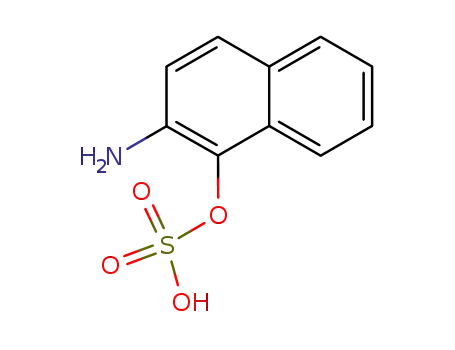 Molecular Structure of 605-92-5 (2-AMINO-1-NAPHTHYLHYDROGENSULPHATE)