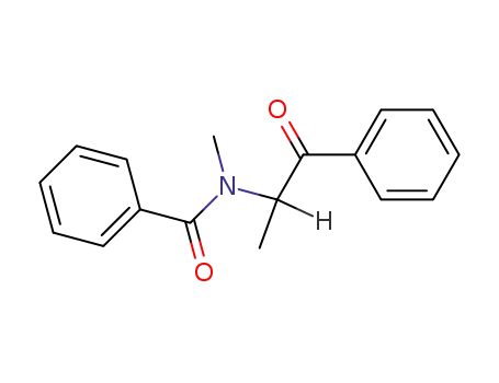 Benzamide, N-methyl-N-(1-methyl-2-oxo-2-phenylethyl)-