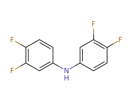 Molecular Structure of 330-48-3 (N-(3,4-difluorophenyl)-3,4-difluoro-aniline)