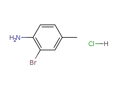 Molecular Structure of 13194-71-3 (2-BROMO-4-METHYLANILINE HYDROCHLORIDE)