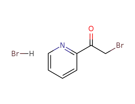 Molecular Structure of 17570-98-8 (2-(BROMOACETYL)PYRIDINE HYDROBROMIDE)