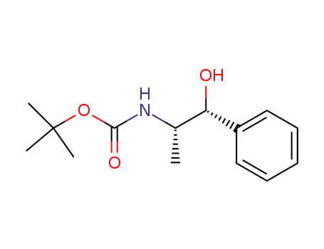 Carbamic acid, [(1S,2R)-2-hydroxy-1-methyl-2-phenylethyl]-,
1,1-dimethylethyl ester