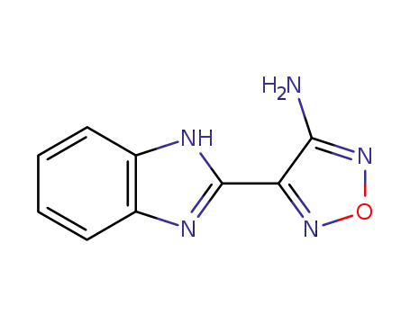Molecular Structure of 332026-86-5 (3-AMINE-4-(1H-BENZIMIDAZOL-2-YL)-1,2,5-OXADIAZOLE)