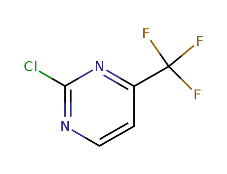 Molecular Structure of 33034-67-2 (2-Chloro-4-(trifluoromethyl)pyrimidine)