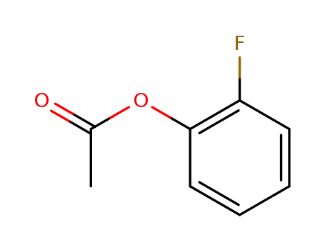 Molecular Structure of 29650-44-0 (1-ACETOXY-2-FLUOROBENZENE)