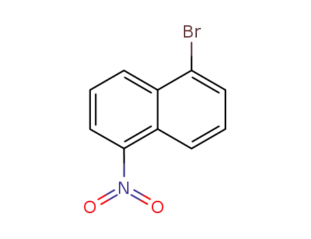 Molecular Structure of 5328-76-7 (5-bromo-1-nitro-naphthalene)