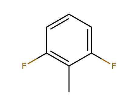 Molecular Structure of 443-84-5 (2,6-Difluorotoluene)