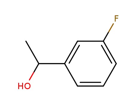 Molecular Structure of 402-63-1 (1-(3-Fluorophenyl)ethanol)