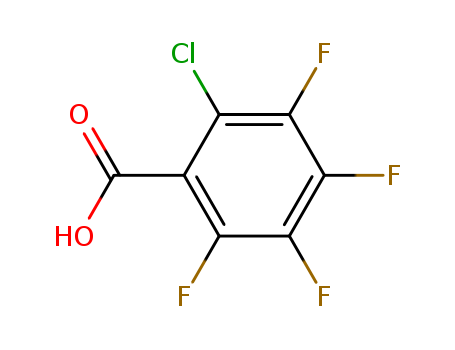 6-Chloro-2,3,4,5-Tetrafluorobenzoic Acid cas no. 1868-80-0 98%