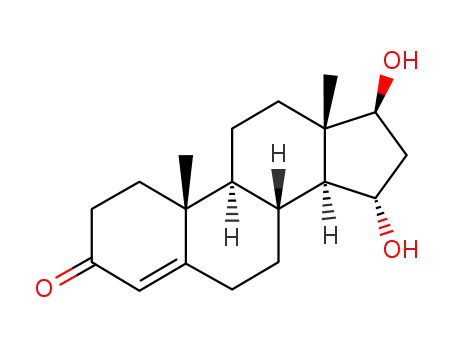 Molecular Structure of 2226-70-2 (15A-HYDROXYTESTOSTERONE--DEA*SCHEDULE II I ITEM)