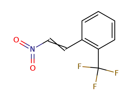 Molecular Structure of 53960-62-6 (1-(2-Trifluoromethylphenyl)-2-nitroethylene)