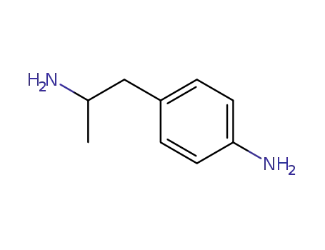 Molecular Structure of 57736-33-1 (Benzeneethanamine, 4-amino-alpha-methyl- (9CI))