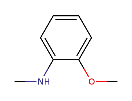 Molecular Structure of 10541-78-3 (2-METHOXY-N-METHYANILINE)