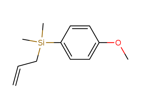 (4-methoxyphenyl)(dimethyl)prop-2-en-1-ylsilane