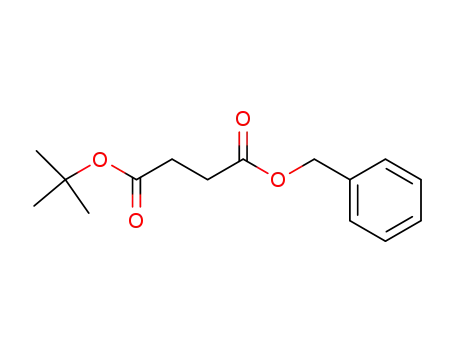 Molecular Structure of 15026-16-1 (Butanedioic acid, 1,1-dimethylethyl phenylmethyl ester)