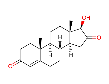 Molecular Structure of 6132-10-1 (16-KETOTESTOSTERONE)