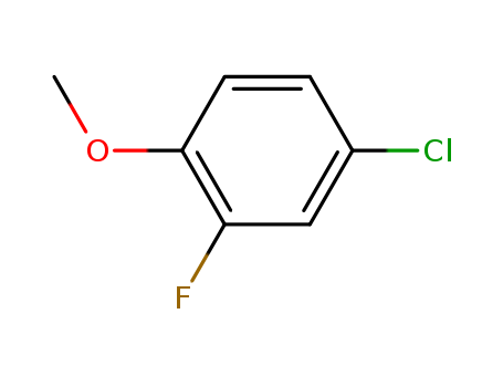 4-(chloro)-2-fluoroanisole cas no.452-09-5 0.98