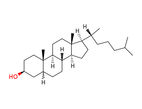 Cholestan-3beta-ol (VAN) cas  17608-41-2