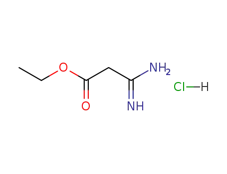 Molecular Structure of 57508-48-2 (3-Amino-3-iminopropanoic acid ethyl ester hydrochloride)