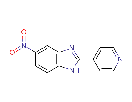 Molecular Structure of 148533-73-7 (5-NITRO-2-(4-PYRIDINYL)-1H-BENZIMIDAZOLE)