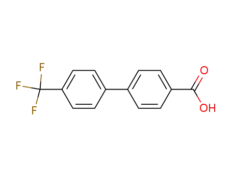 Molecular Structure of 195457-71-7 (4'-TRIFLUOROMETHYLBIPHENYL-4-CARBOXYLIC ACID)