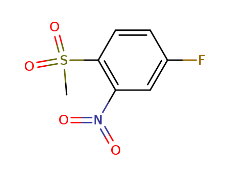 5-Fluoro-2-(methylsulphonyl)nitrobenzene