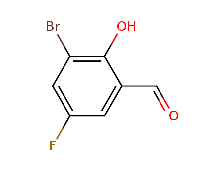 3-Bromo-5-fluoro-2-hydroxybenzaldehyde cas no. 178546-34-4 98%