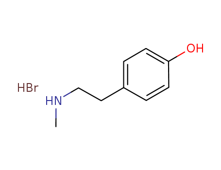 Phenol, 4-[2-(methylamino)ethyl]-, hydrobromide