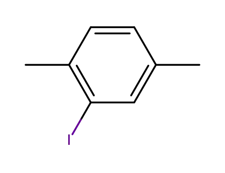 Molecular Structure of 1122-42-5 (1,4-Dimethyl-2-iodobenzene)
