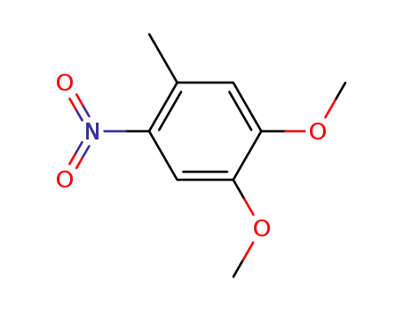 Benzene,1,2-dimethoxy-4-methyl-5-nitro- cas  7509-11-7