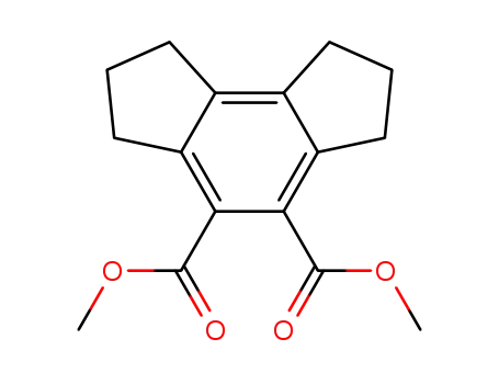 Molecular Structure of 51037-20-8 (dimethyl 1,2,3,6,7,8-hexahydro-as-indacene-4,5-dicarboxylate)