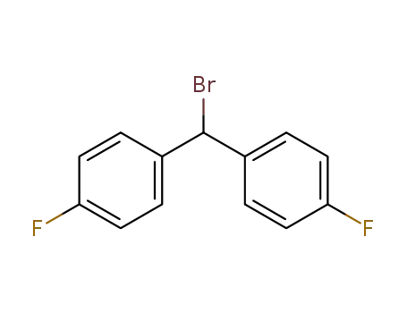 Molecular Structure of 345-90-4 (1,1'-(bromomethylene)bis(4-fluorobenzene))