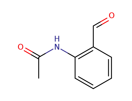 Molecular Structure of 13493-47-5 (N-(2-formylphenyl)acetamide)