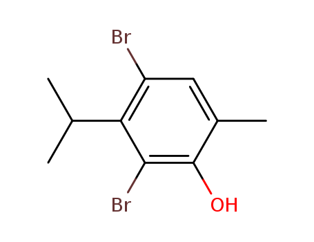 2,4-Dibromo-3-isopropyl-6-methylbenzenol