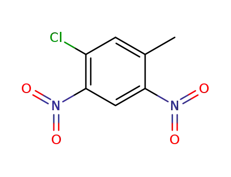 Molecular Structure of 51676-74-5 (5-CHLORO-2,4-DINITROTOLUENE)
