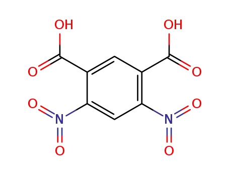 Molecular Structure of 1872-40-8 (4,6-DINITRO-1,3-BENZENEDICARBOXYLIC ACID)