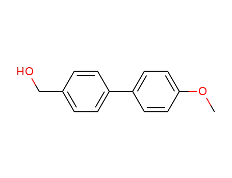 Molecular Structure of 20854-60-8 ((4'-METHOXYBIPHENYL-4-YL)-METHANOL)