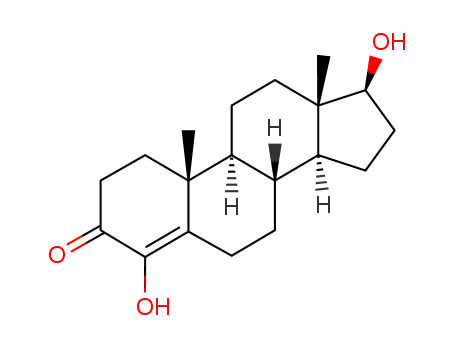 Molecular Structure of 2141-17-5 (4-Hydroxy-Testosterone)