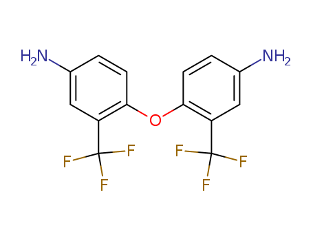344-48-9,4,4'-OXYBIS[3-(TRIFLUOROMETHYL)BENZENAMINE],m-Toluidine,4,4'-oxybis[a,a,a-trifluoro- (6CI,8CI);2,2'-Bis(trifluoromethyl)-4,4'-diaminodiphenyl ether