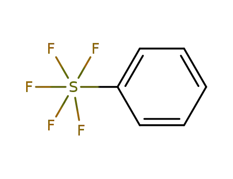 Molecular Structure of 2557-81-5 (Phenyl sulfur pentafluoride)