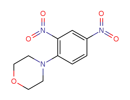 Molecular Structure of 39242-76-7 (4-(2,4-DINITROPHENYL)MORPHOLINE)