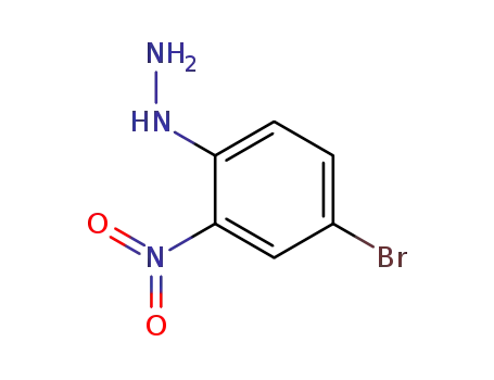 Molecular Structure of 59488-34-5 (4-BROMO-2-NITROPHENYLHYDRAZINE)