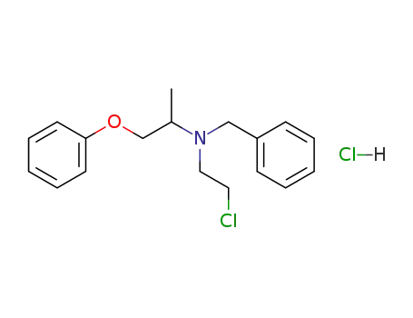 Molecular Structure of 63-92-3 (Phenoxybenzamine hydrochloride)