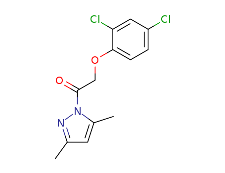 1-(2,4-DICHLOROPHENOXYACETYL)-3,5-DIMETHYL PYRAZOLECAS