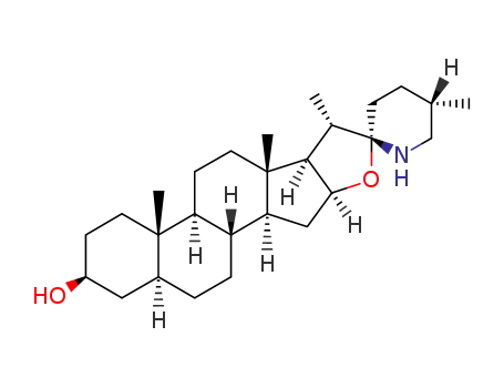 Molecular Structure of 77-59-8 (TOMATIDINE)