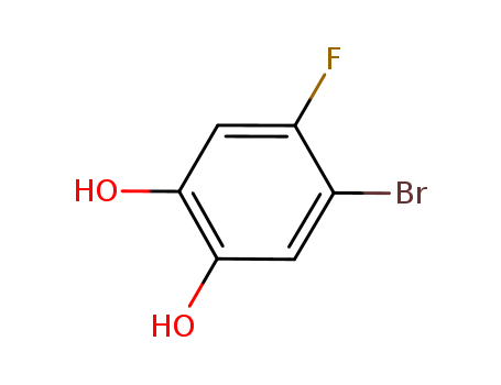 1,2-Benzenediol, 4-bromo-5-fluoro-                                                                                                                                                                      (656804-73-8)
